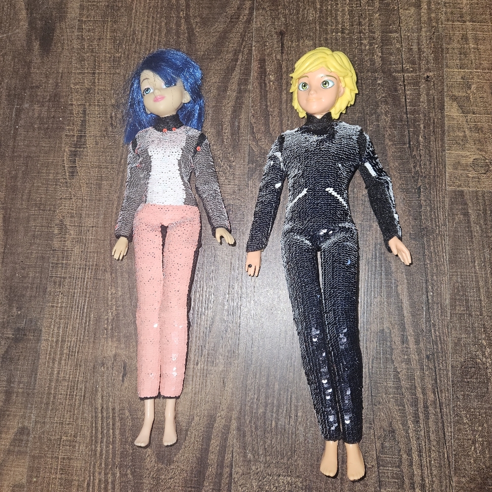Miraculous Fashion Flip Doll Set